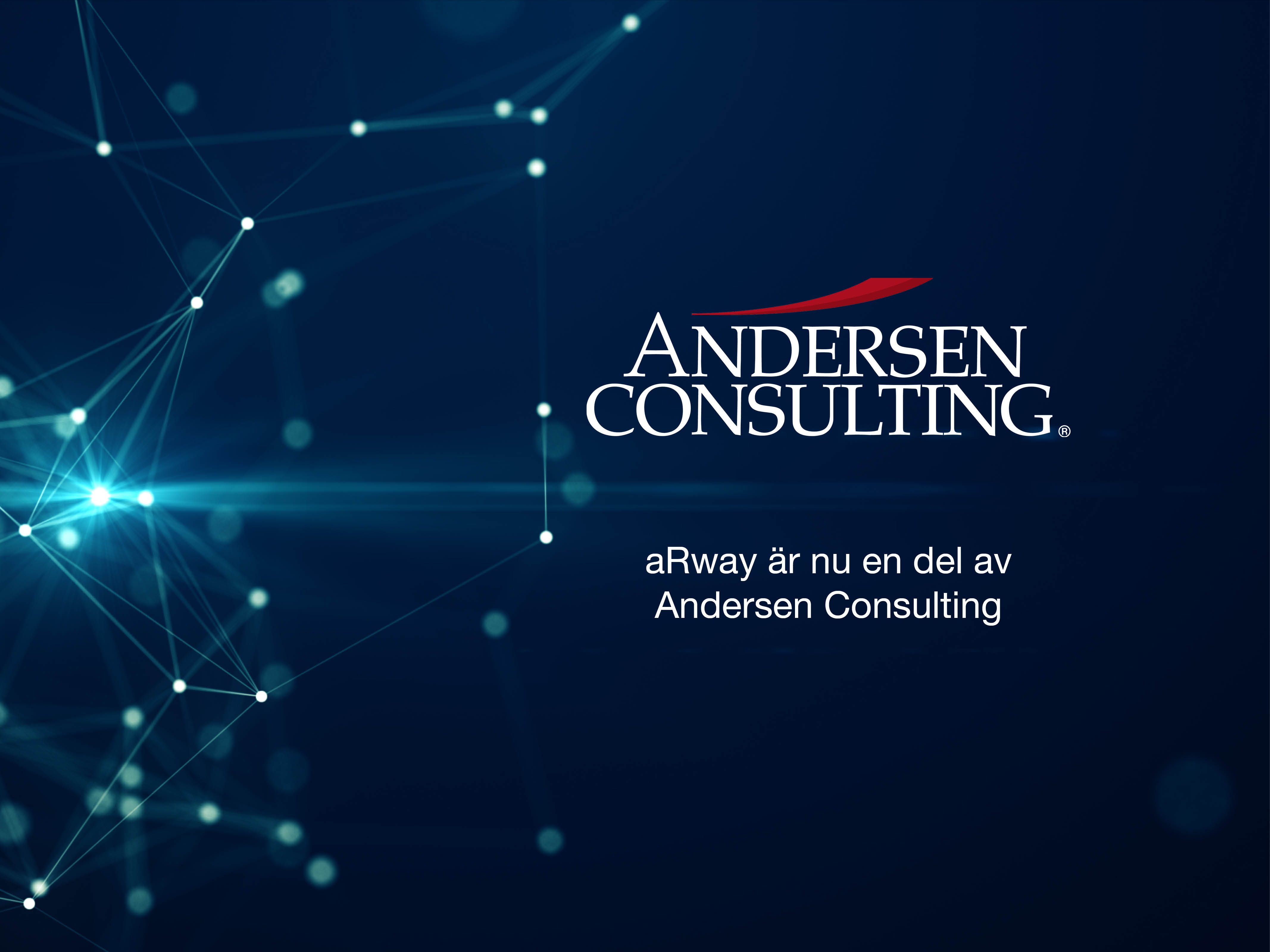 Andersen Consulting Sweden förvärvar konsultbolaget aRway